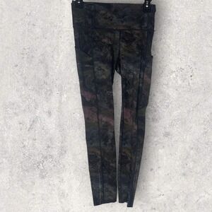 Lululemon Fast & Free 7/8 Tight II Size 6 Nulux 25" Radiant Multi